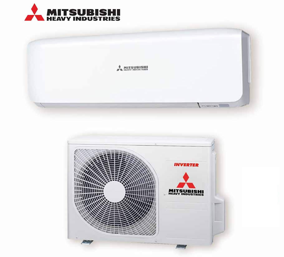 Mitsubishi 2.7KW SRK20ZSA Heat Pump / Air Conditioner For 15m2 Room TECHNO WRAPPING SYSTEMS