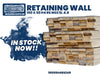 Retaining Wall 150 x 50 H4 RS No2 SL 4.8m