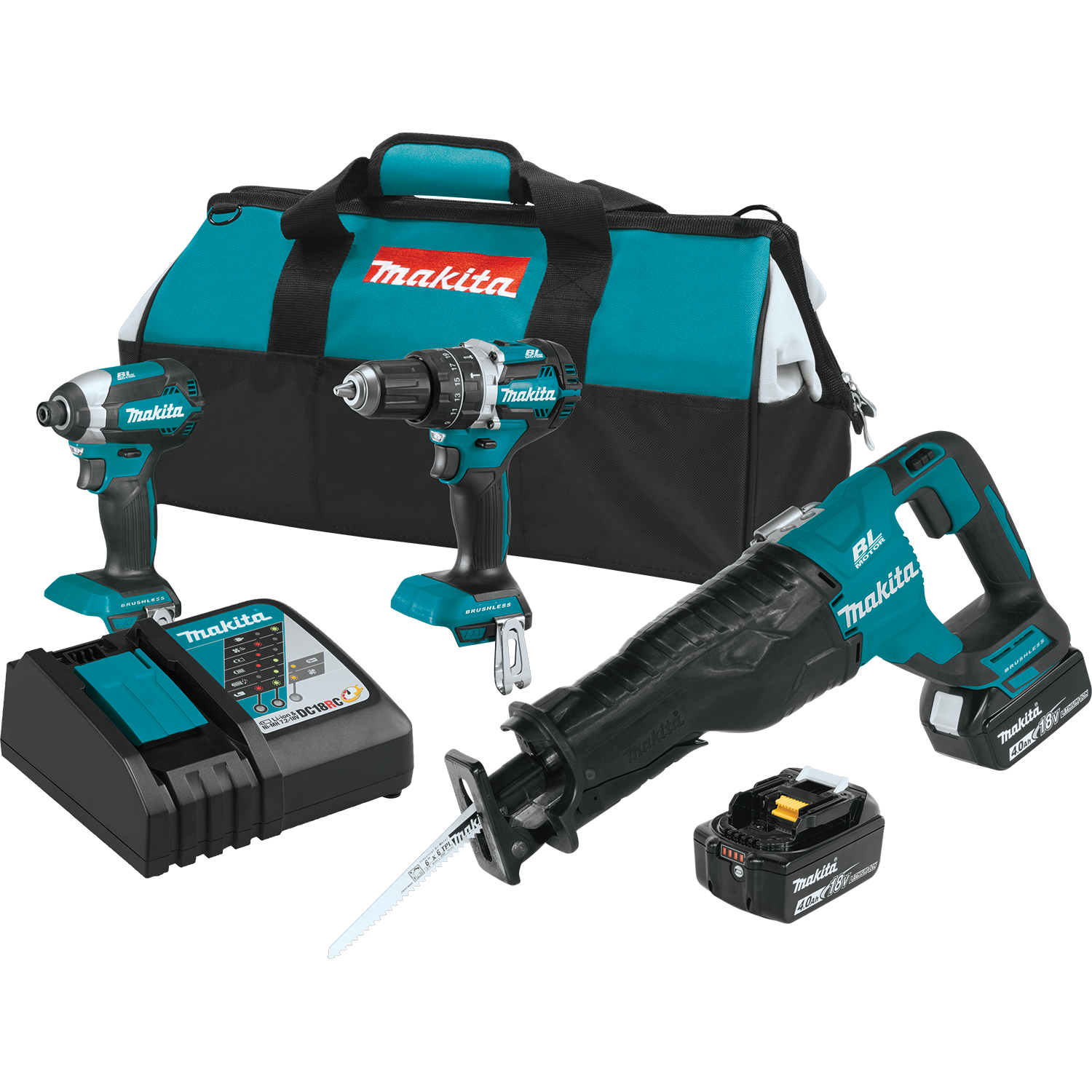 Makita battery combo discount kit