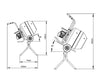 CEMENT MIXER WITH STAND: PCM 5 with honey comb pallet,Orange color XH-PCM5-HS