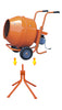 CEMENT MIXER WITH STAND: PCM 5 with honey comb pallet,Orange color XH-PCM5-HS
