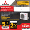 Mitsubishi Heavy Industries 7.1kW Split System Air Conditioner SRK71-ZRA-SET-HEA