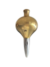 Arnor Vintage Brass Plumb Bob 16oz with line 5M x 1.8mm PLB-16