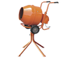 CEMENT MIXER WITH STAND: PCM 5 with honey comb pallet,Orange color XH-PCM5-HS