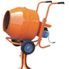 CEMENT MIXER WITH STAND: PCM 5 with honey comb pallet,Orange color XH-PCM5-HS