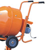 CEMENT MIXER WITH STAND: PCM 5 with honey comb pallet,Orange color XH-PCM5-HS